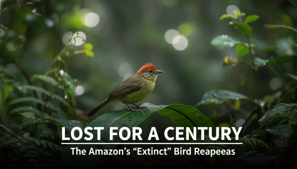 Extinct Bird Found: Amazon Village Stunned by Rediscovery