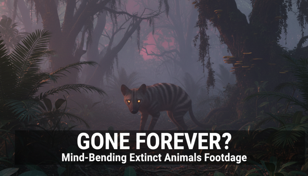 Extinct Animals Footage: Unbelievable Sightings Caught on Camera