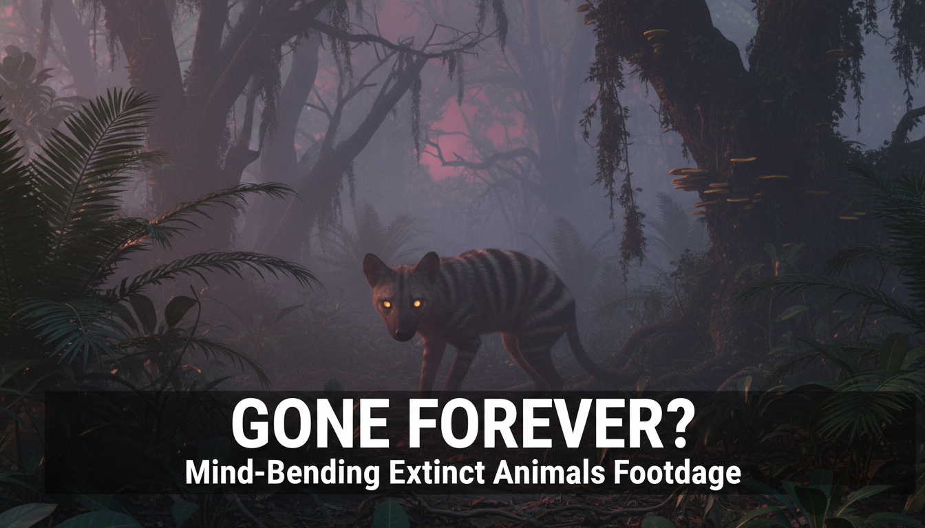 Extinct Animals Footage: Unbelievable Sightings Caught on Camera