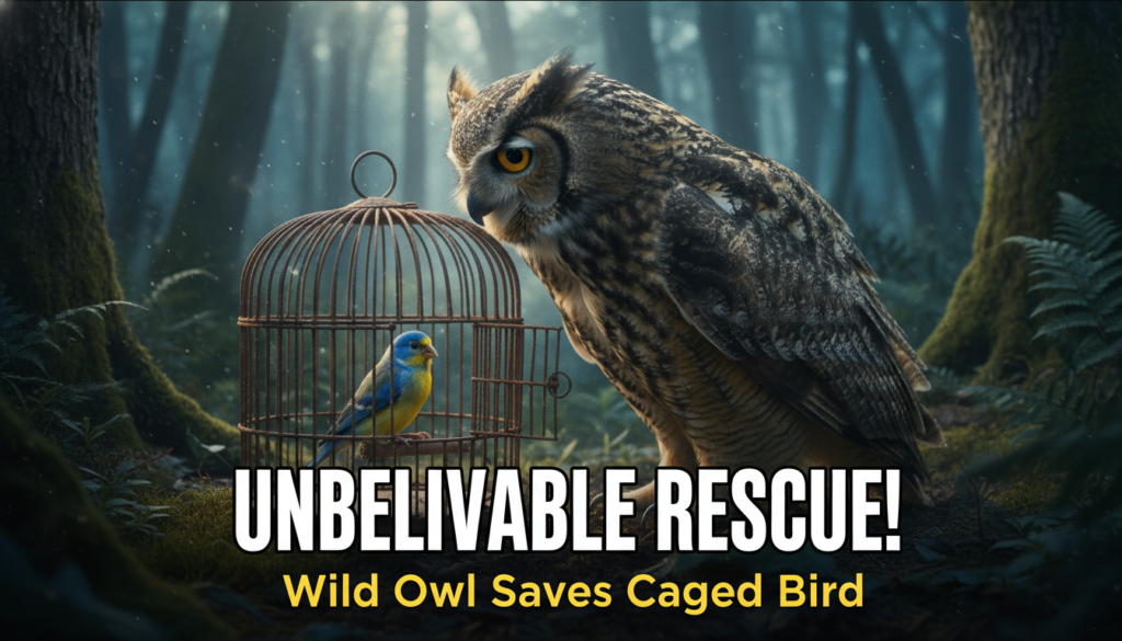 Owl Bird Rescue: Unbelievable Story Captured on Camera