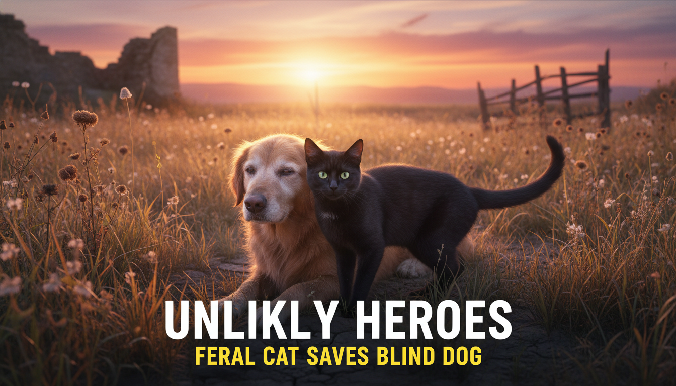 Blind Dog Cat Rescue: An Unforgettable Guardian Story