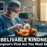 Surgeon Comforts Toy: Viral Photo of Doctor’s Kind Act